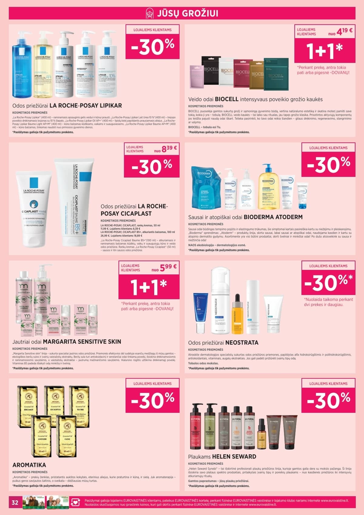 Eurovaistinė - Eurovaistinės akcijų leidinys 32 puslapis