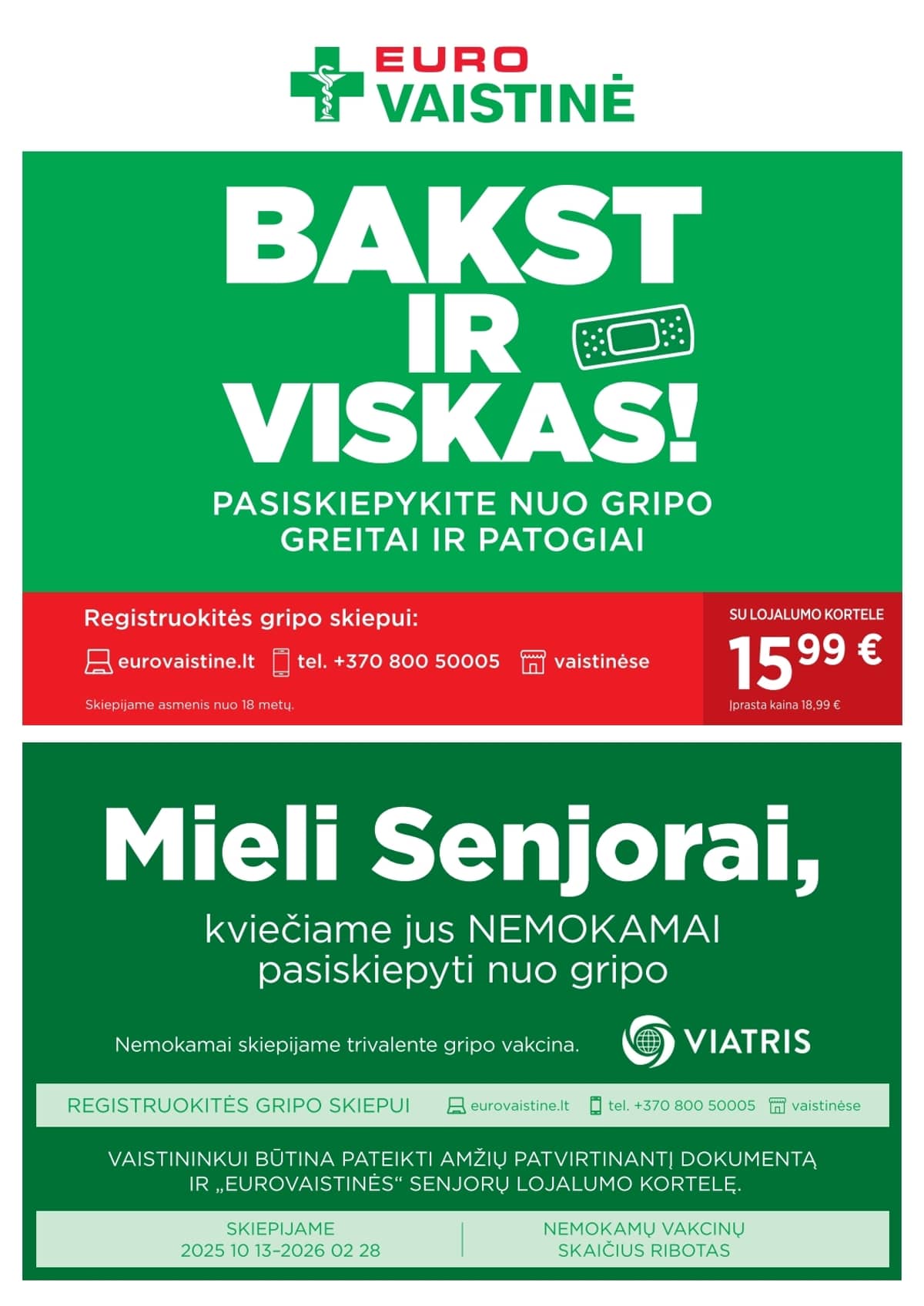 Eurovaistinė - Eurovaistinės akcijų leidinys 40 puslapis