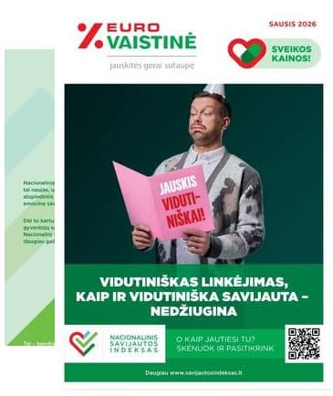 Eurovaistinė - Eurovaistinės akcijų leidinys 2026-01-01 – 2026-01-31