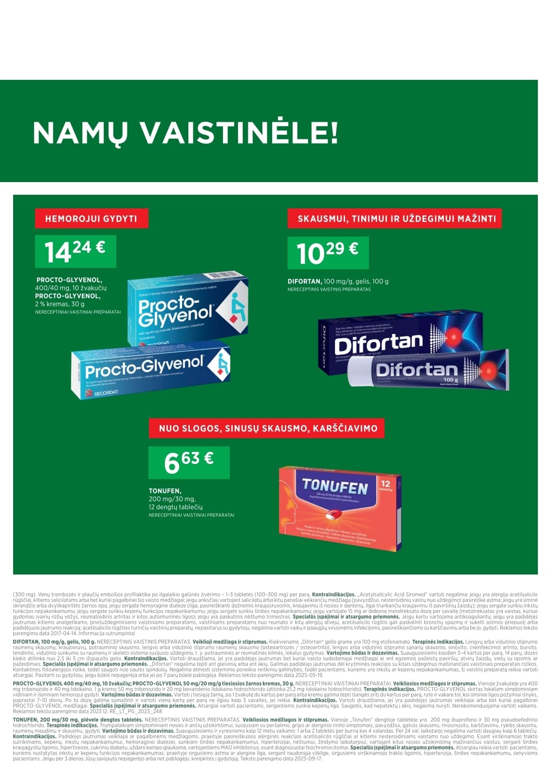 Eurovaistinė - Eurovaistinės akcijų leidinys 13 puslapis