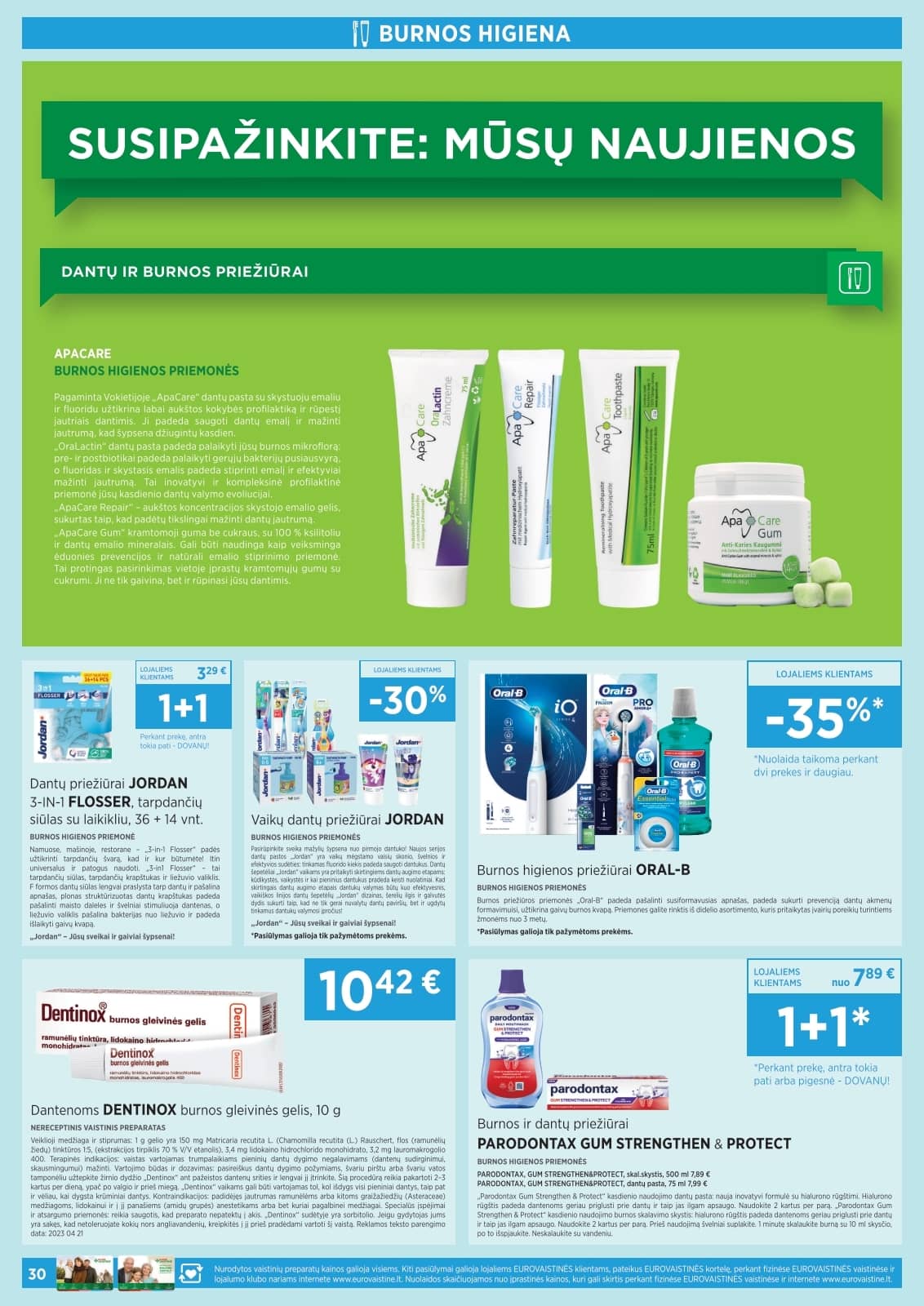 Eurovaistinė - Eurovaistinės akcijų leidinys 30 puslapis