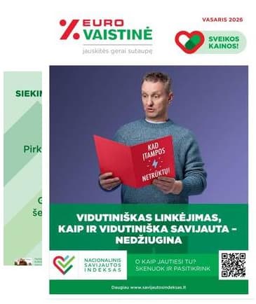 Eurovaistinė - Eurovaistinės akcijų leidinys 2026-02-01 – 2026-02-28