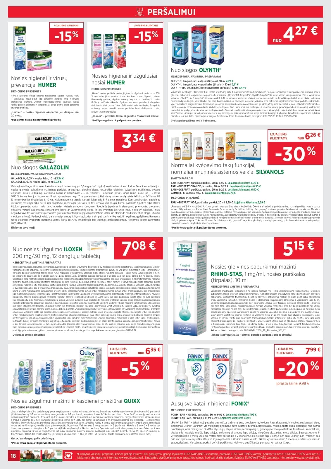 Eurovaistinė - Eurovaistinės akcijų leidinys 18 puslapis