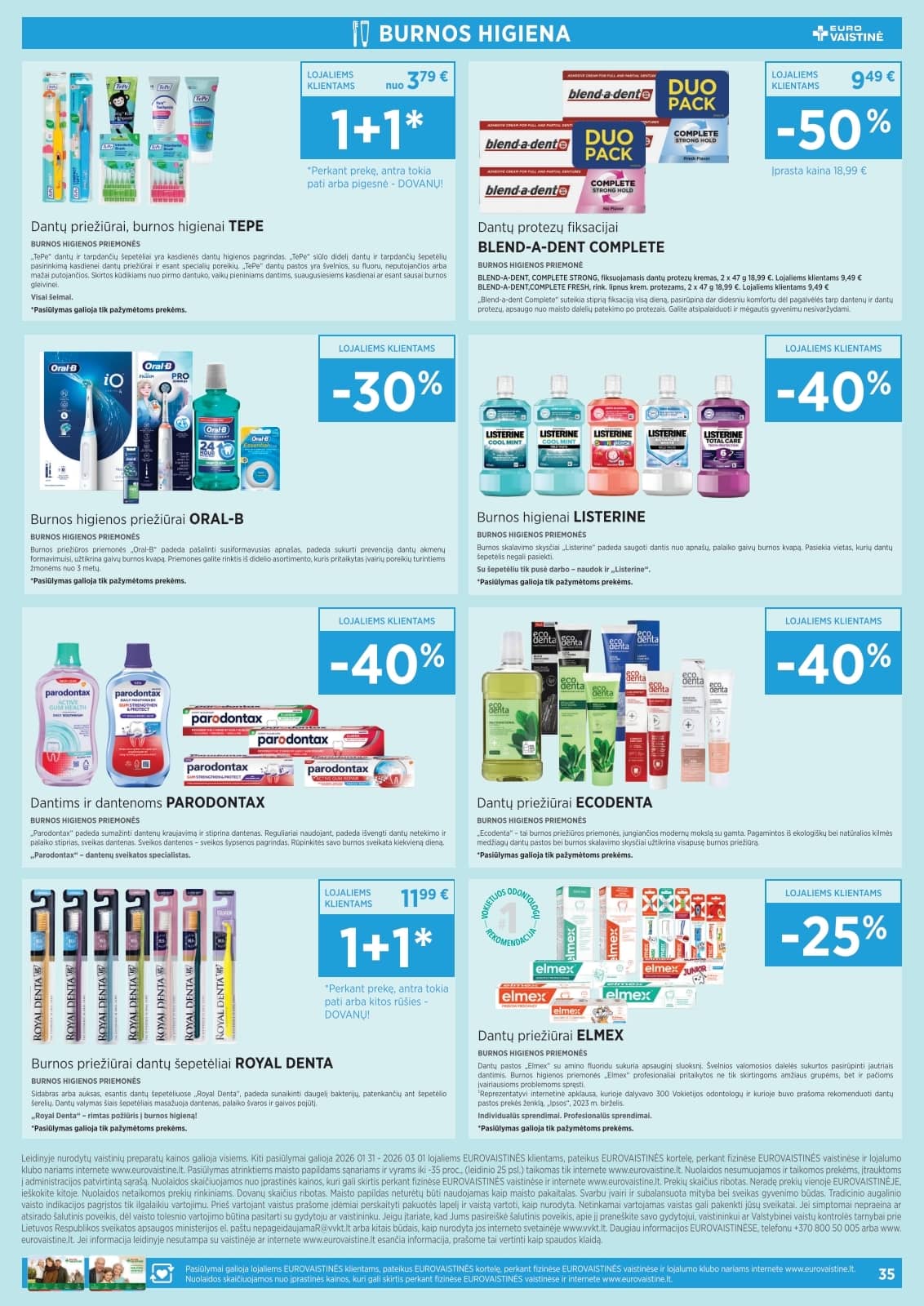 Eurovaistinė - Eurovaistinės akcijų leidinys 35 puslapis