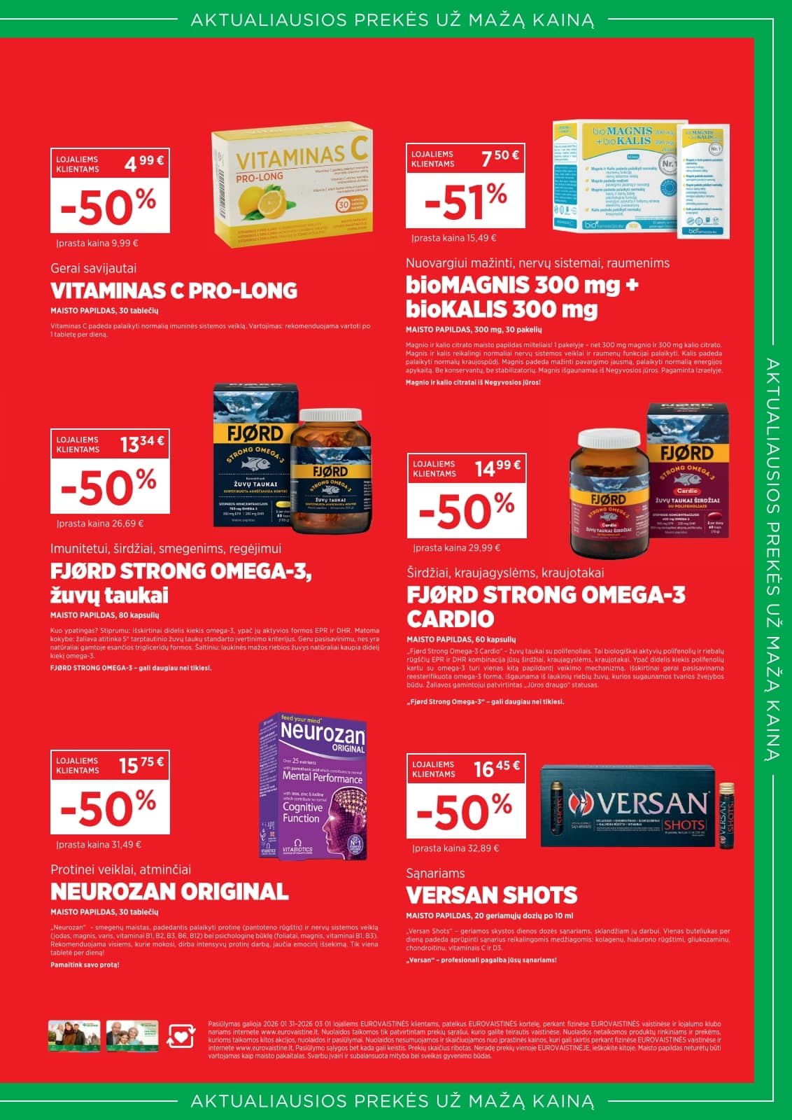 Eurovaistinė - Eurovaistinės akcijų leidinys 7 puslapis