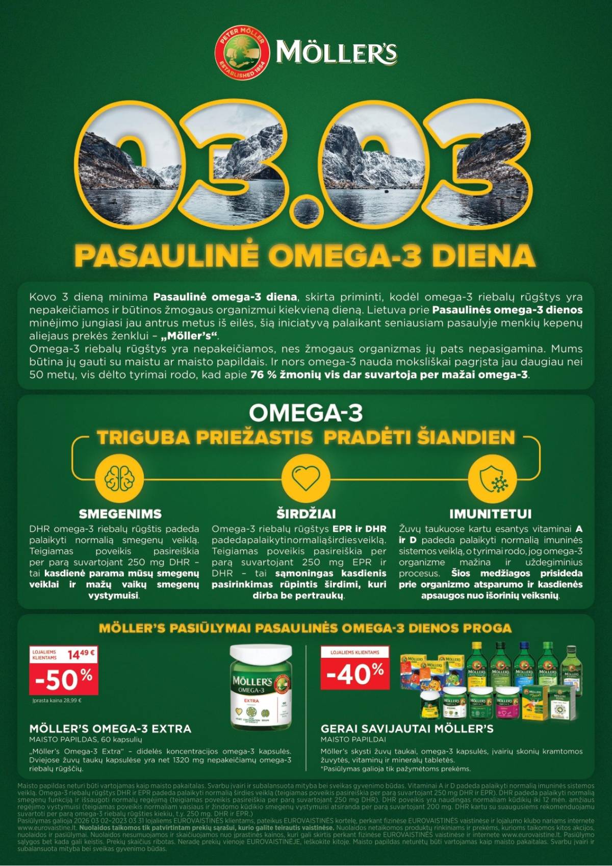 Eurovaistinė - Eurovaistinė akcijų leidinys | 2026-03-02 - 2026-03-31 23 puslapis