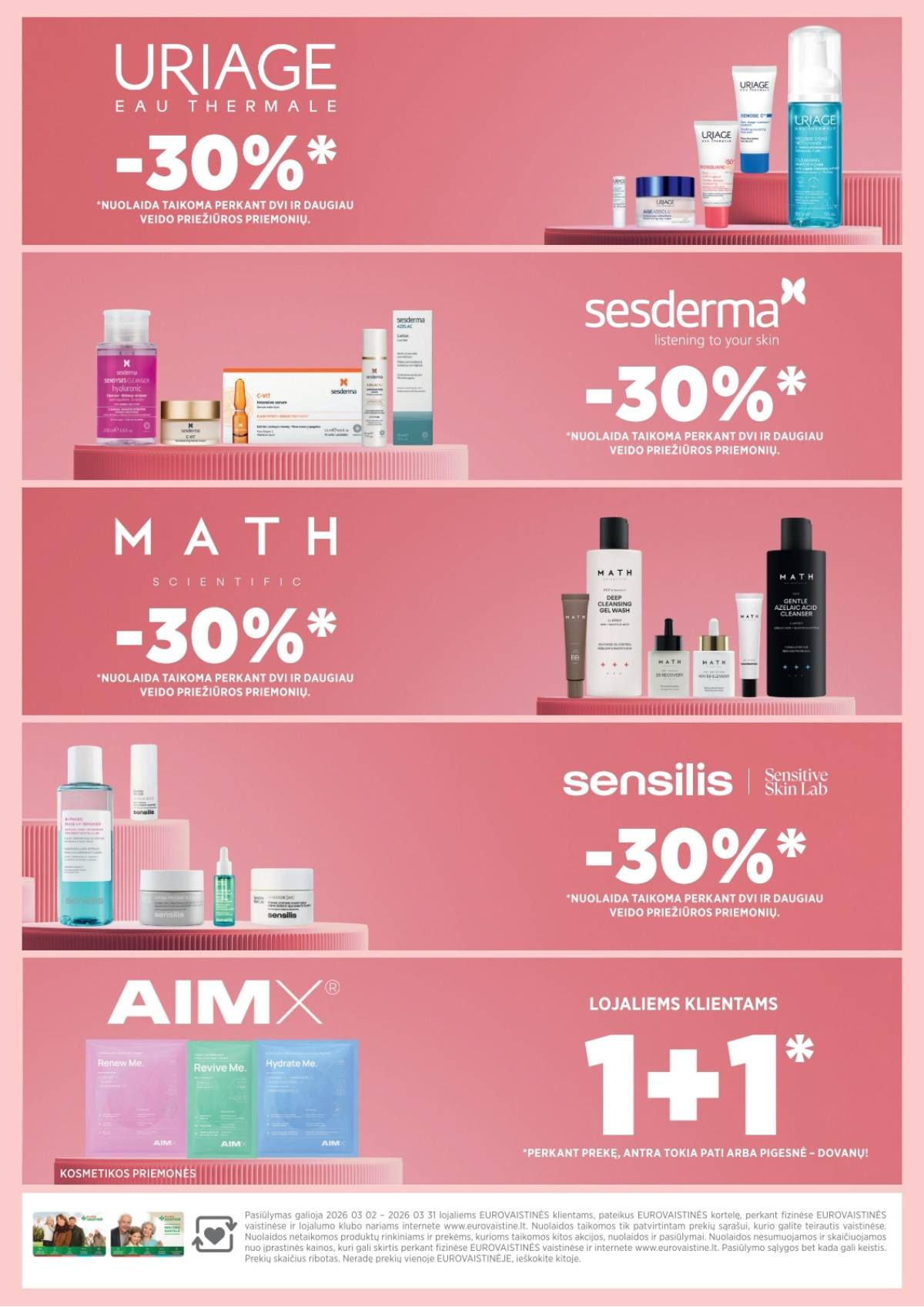 Eurovaistinė - Eurovaistinė akcijų leidinys | 2026-03-02 - 2026-03-31 28 puslapis