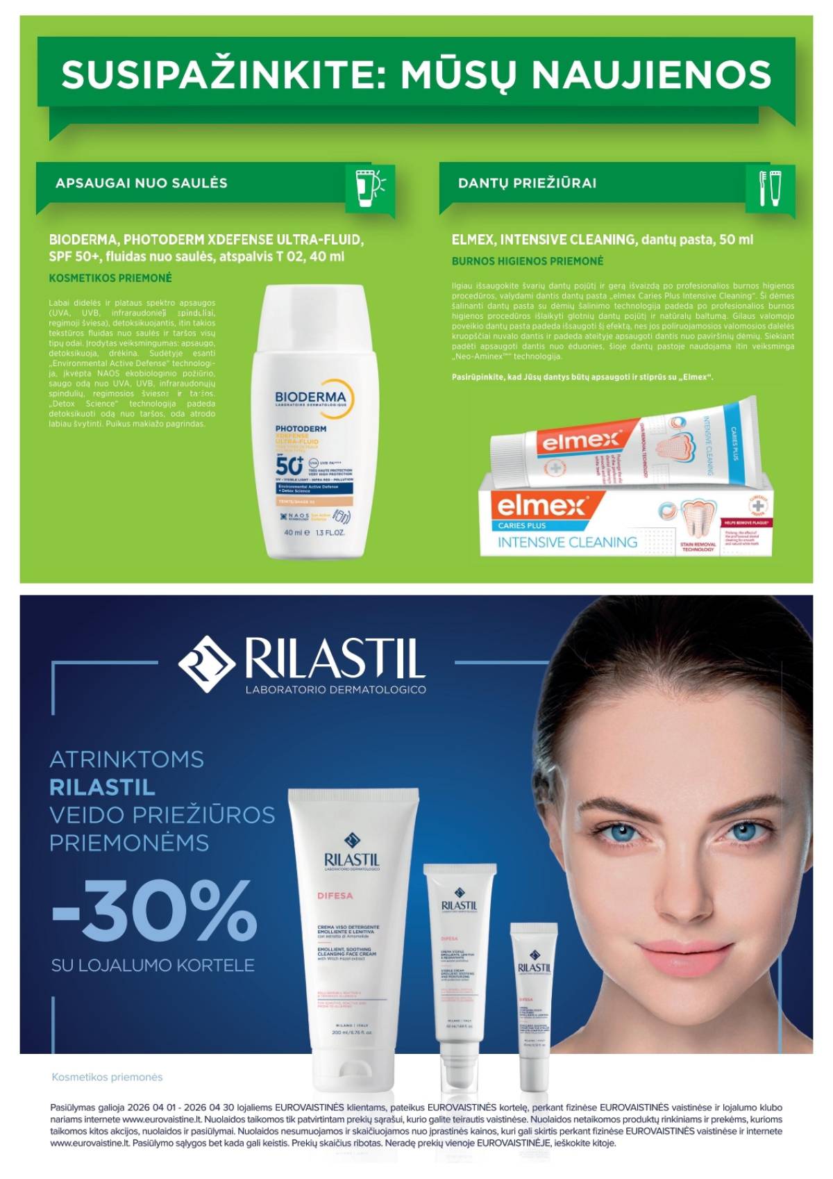 Eurovaistinė - Eurovaistinė akcijų leidinys | 2026-04-01 - 2026-04-30 28 puslapis