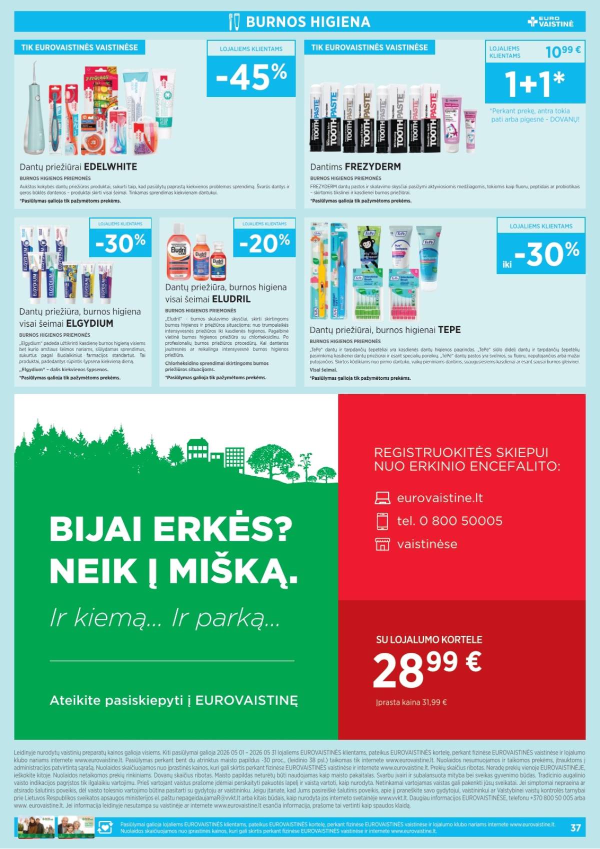 Eurovaistinė - EUROVAISTINĖ akcijų ir nuolaidų leidinys 2026-05-01 - 2026-05-31 37 puslapis