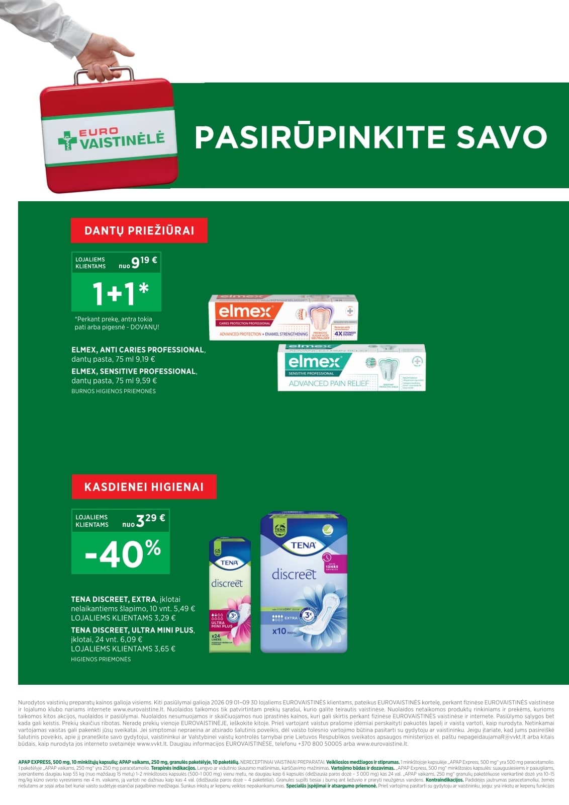 Eurovaistinė - Eurovaistinės akcijų leidinys 4 puslapis