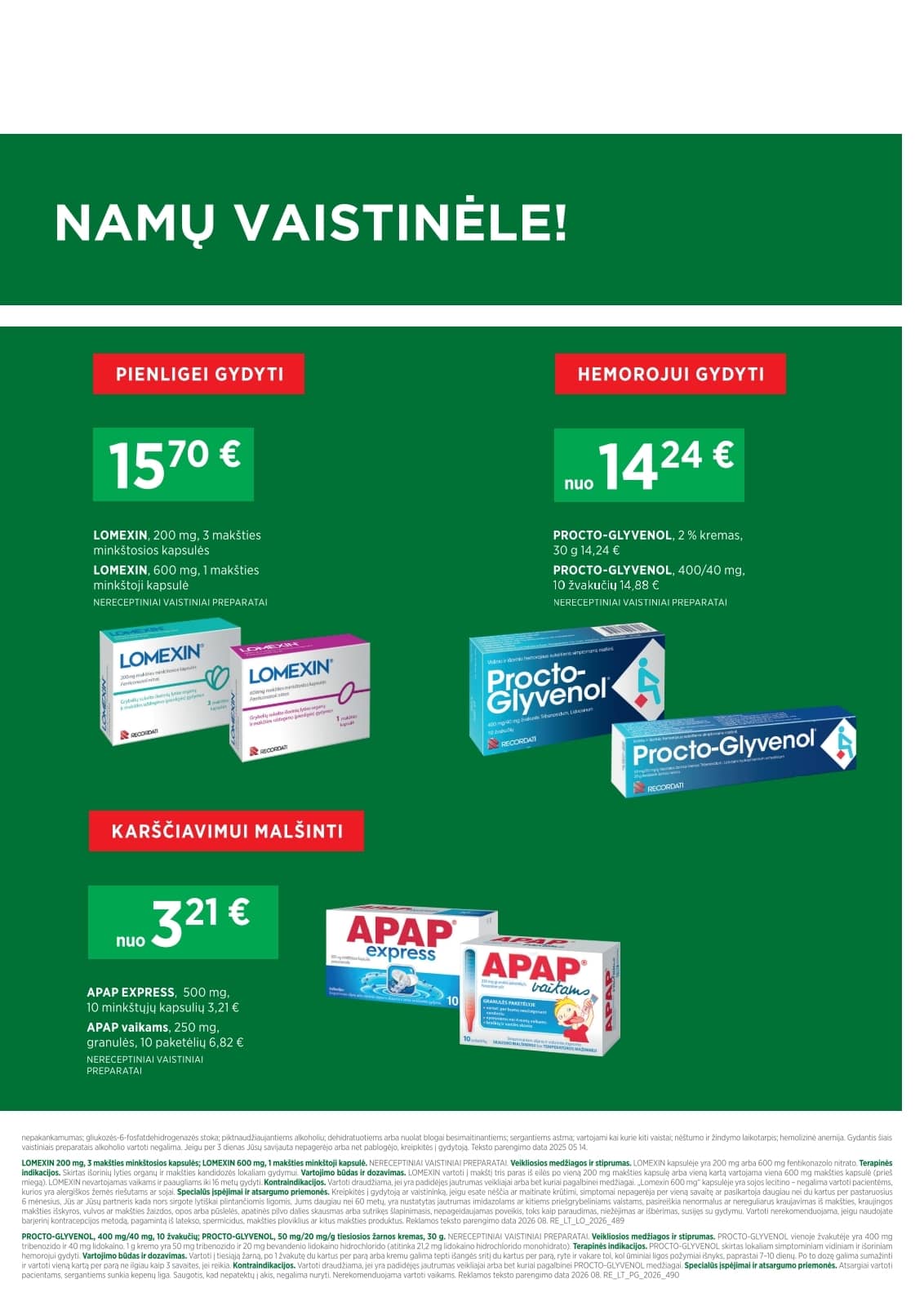 Eurovaistinė - Eurovaistinės akcijų leidinys 5 puslapis