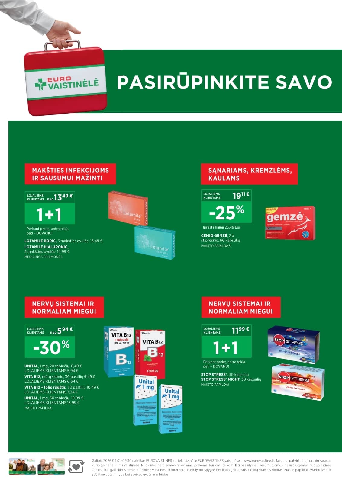 Eurovaistinė - Eurovaistinės akcijų leidinys 6 puslapis