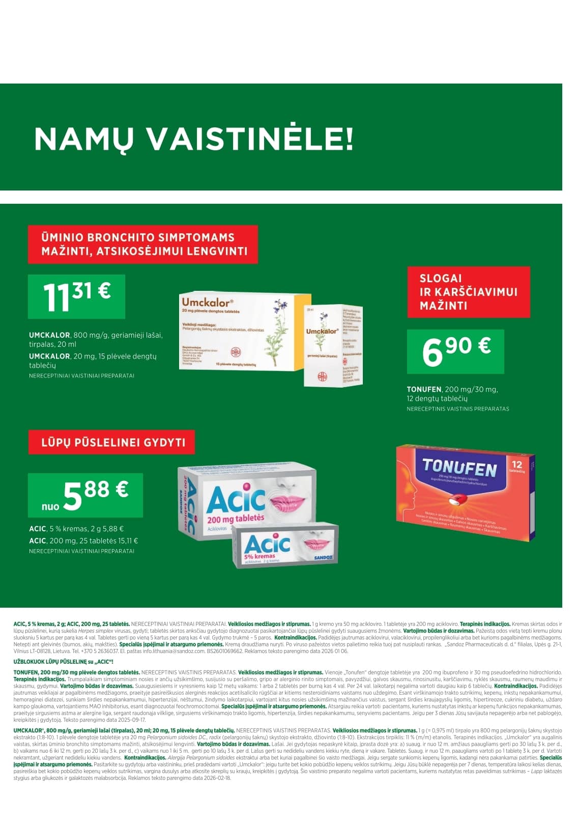 Eurovaistinė - Eurovaistinės akcijų leidinys 7 puslapis