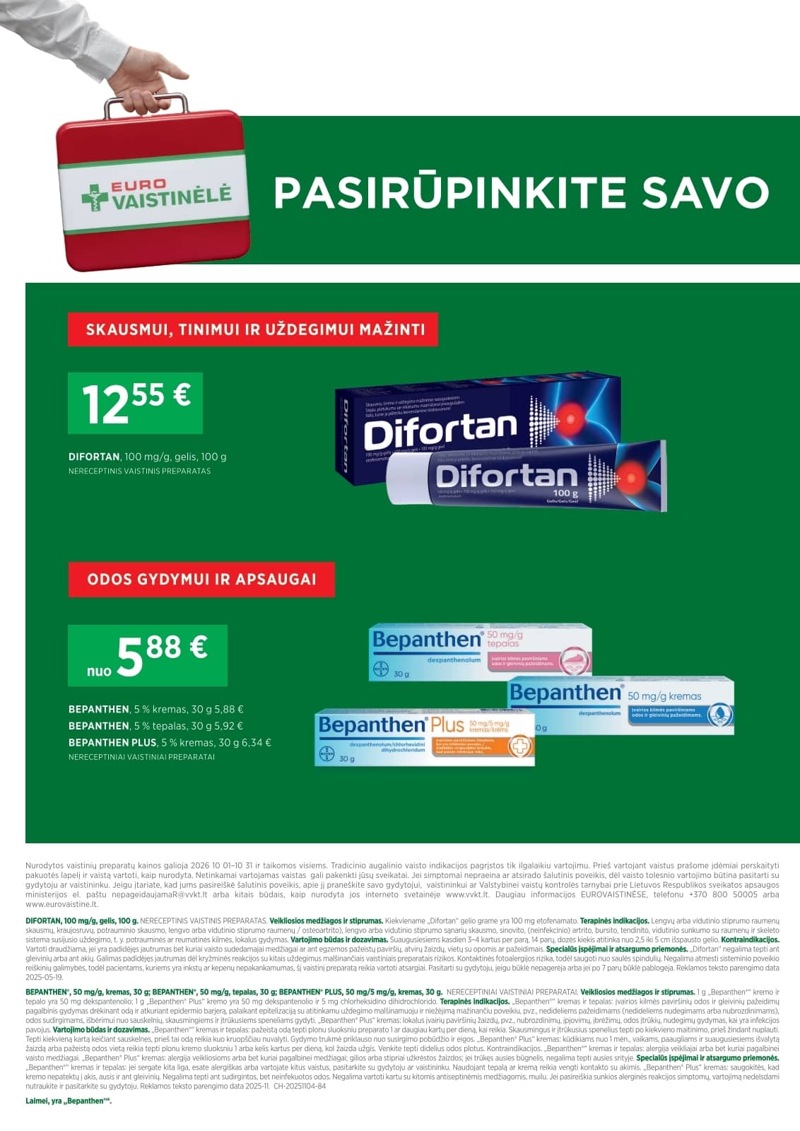 Eurovaistinė - Eurovaistinės akcijų leidinys 6 puslapis