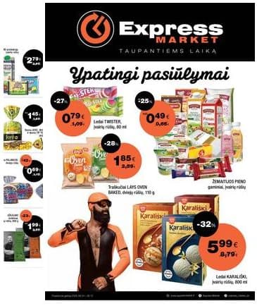 Express Market - Express Market akcijų leidinys 2025-08-24 – 2025-09-13