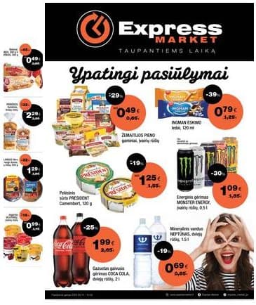 Express Market - Express Market akcijų leidinys | 2025-09-14 - 2025-10-04 2025-09-14 – 2025-10-04