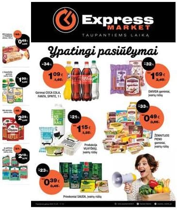 Express Market - Express Market akcijų leidinys 2025-10-26 – 2025-11-15