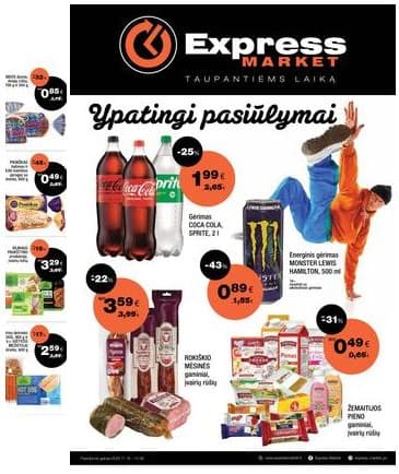 Express Market - Express Market akcijų leidinys 2025-11-16 – 2025-12-06