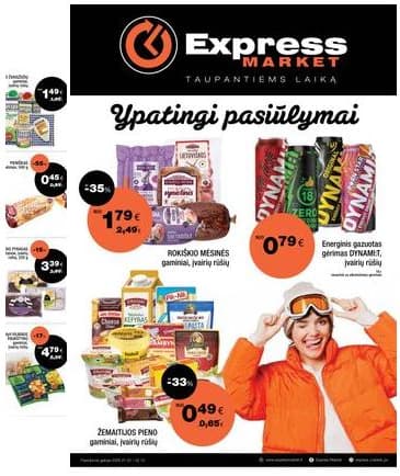 Express Market - Express Market akcijų leidinys 2026-01-25 – 2026-02-14