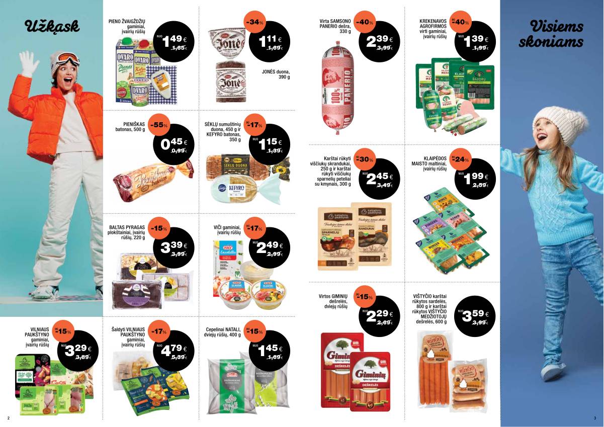 Express Market - Express Market akcijų leidinys 2 puslapis