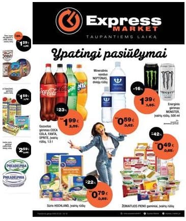 Express Market - Express Market akcijų leidinys 2026-03-29 – 2026-04-18