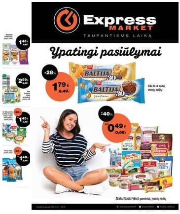 Express Market - Express Market akcijų leidinys 2026-05-31 – 2026-06-20