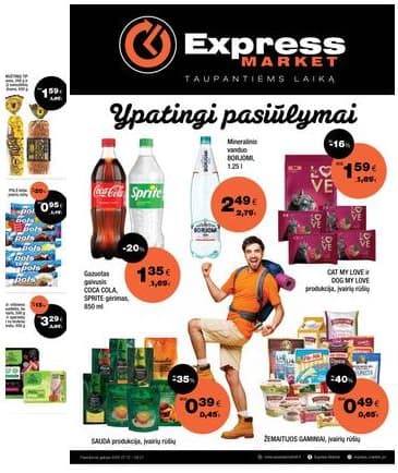 Express Market - Express Market akcijų leidinys 2026-07-12 – 2026-08-01