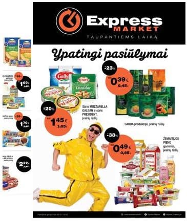 Express Market - Express Market akcijų leidinys 2026-09-13 – 2026-10-03
