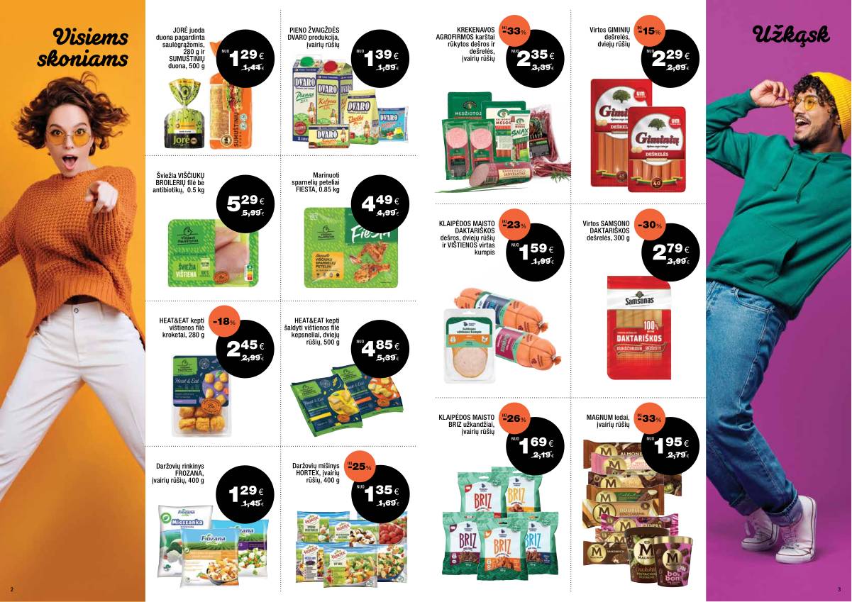 Express Market - Express Market akcijų leidinys 2 puslapis