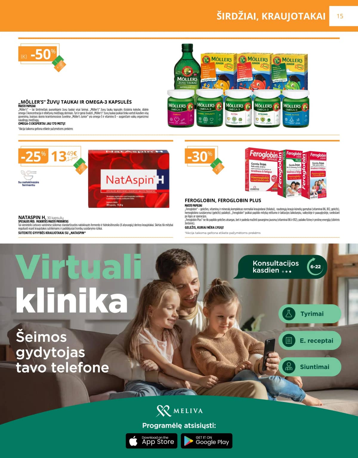 Gintarinė vaistinė - GINTARINĖS vaistinės akcijų leidinys 15 puslapis
