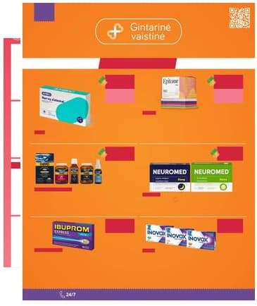 Gintarinė vaistinė - GINTARINĖS vaistinės akcijų leidinys 2025-12-01 – 2025-12-31