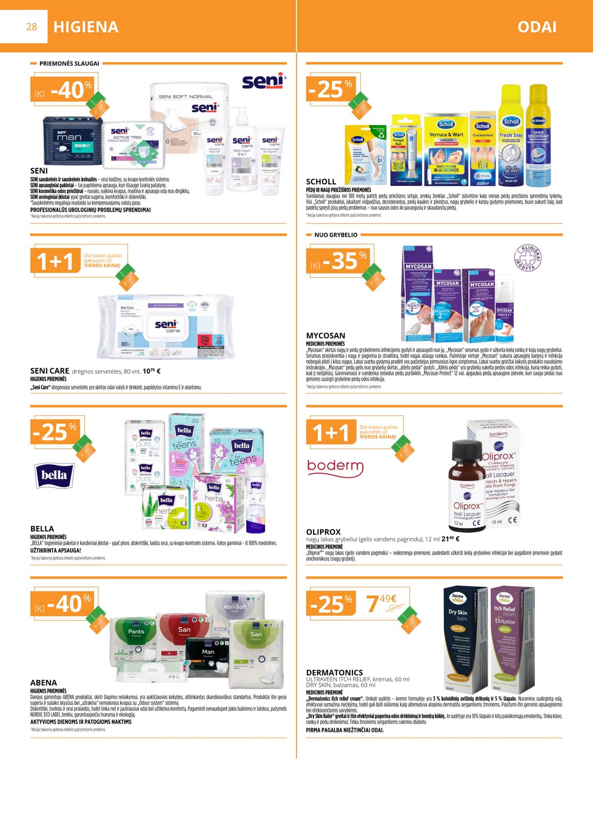 Gintarinė vaistinė - GINTARINĖS vaistinės akcijų leidinys 28 puslapis