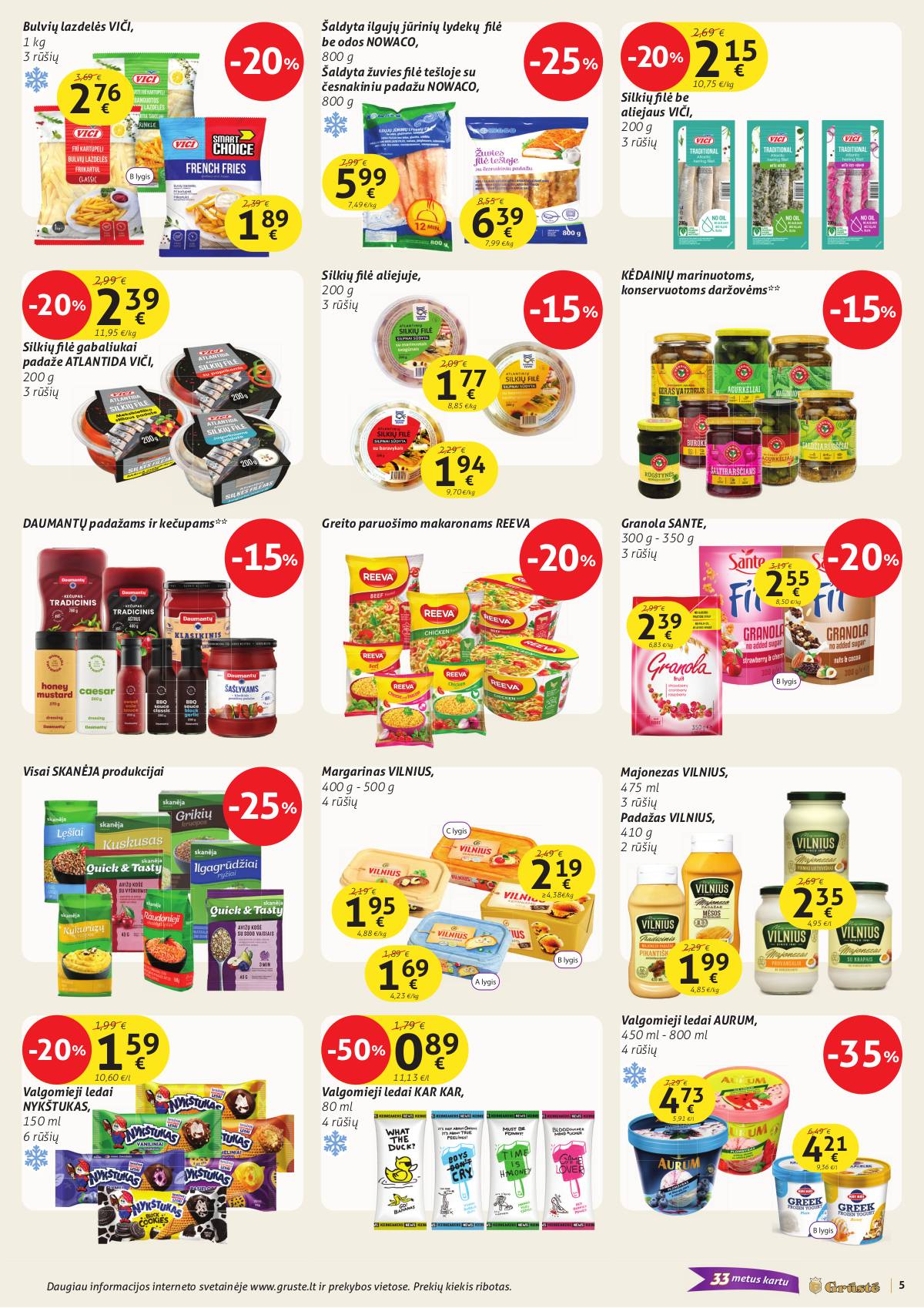 Grūstė - Grūstė akcijų leidinys 5 puslapis
