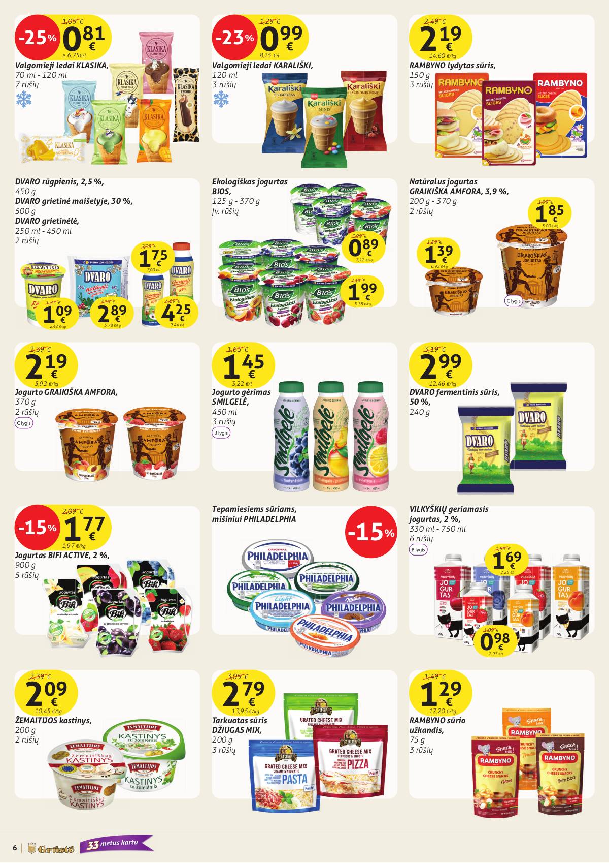 Grūstė - Grūstė akcijų leidinys 6 puslapis