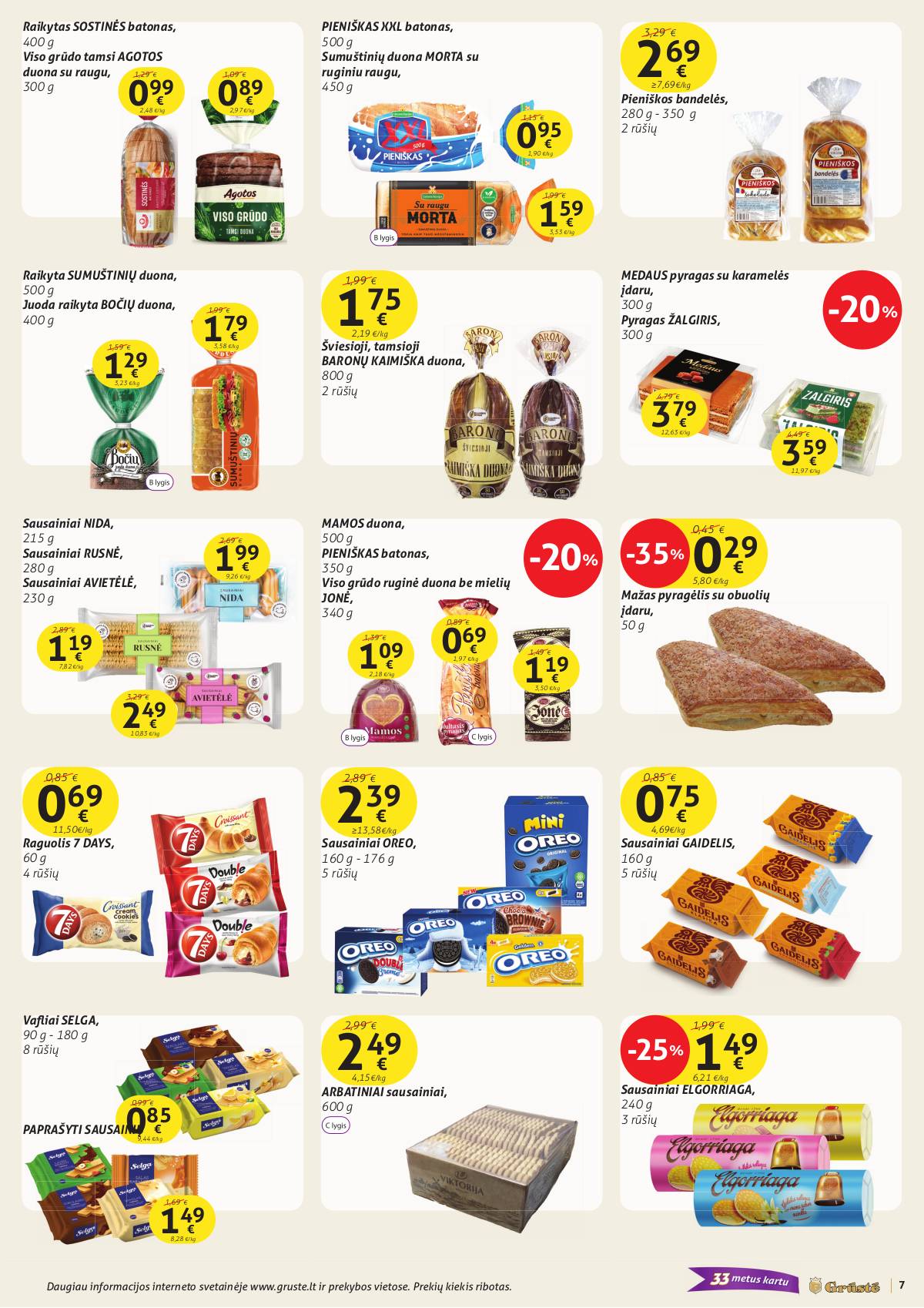 Grūstė - Grūstė akcijų leidinys 7 puslapis