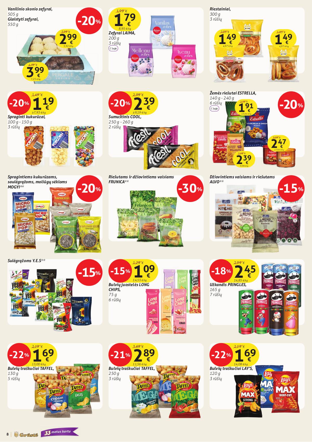 Grūstė - Grūstė akcijų leidinys 8 puslapis