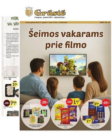 Grūstė - Grūstė akcijų leidinys 2025-09-11 – 2025-09-20