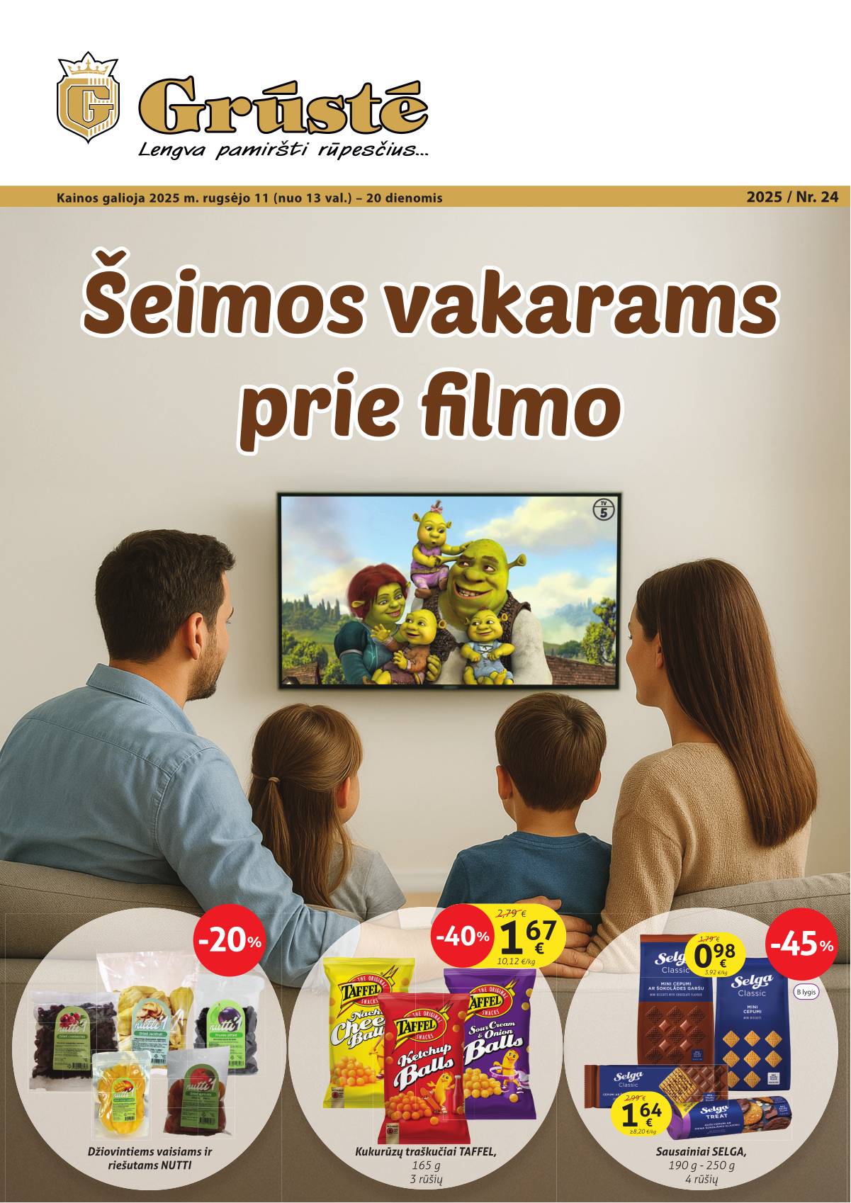 Grūstė - Grūstė akcijų leidinys 1 puslapis