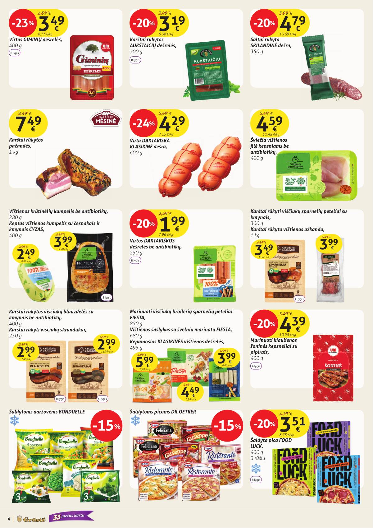 Grūstė - Grūstė akcijų leidinys 4 puslapis