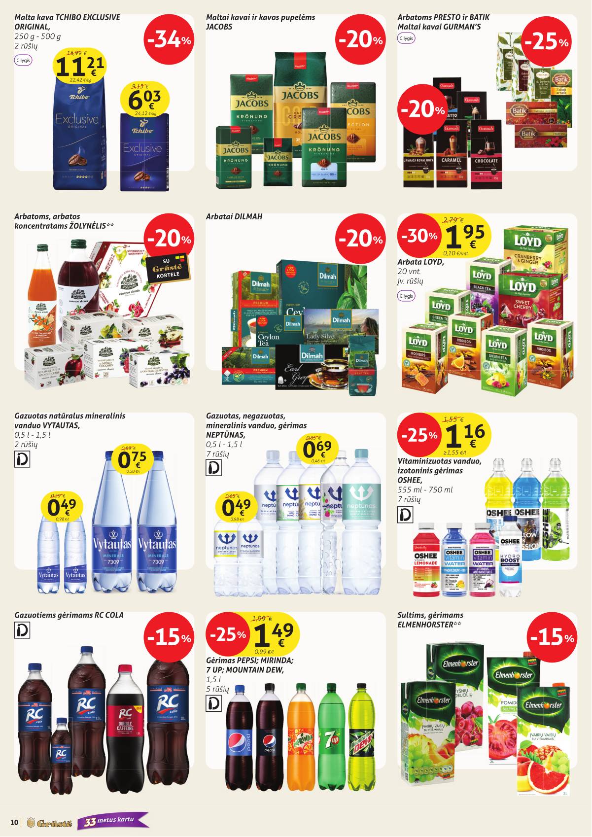 Grūstė - Grūstė akcijų leidinys Nr. 28 | 2025-10-21-2025-11-01 10 puslapis