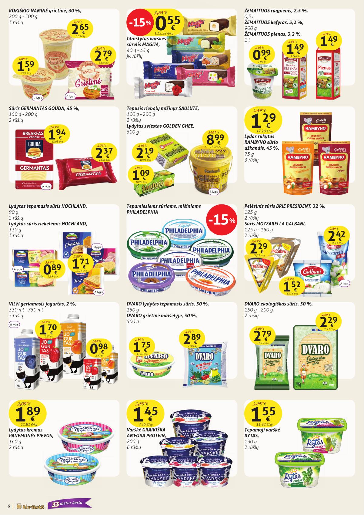 Grūstė - Grūstė akcijų leidinys Nr. 28 | 2025-10-21-2025-11-01 6 puslapis