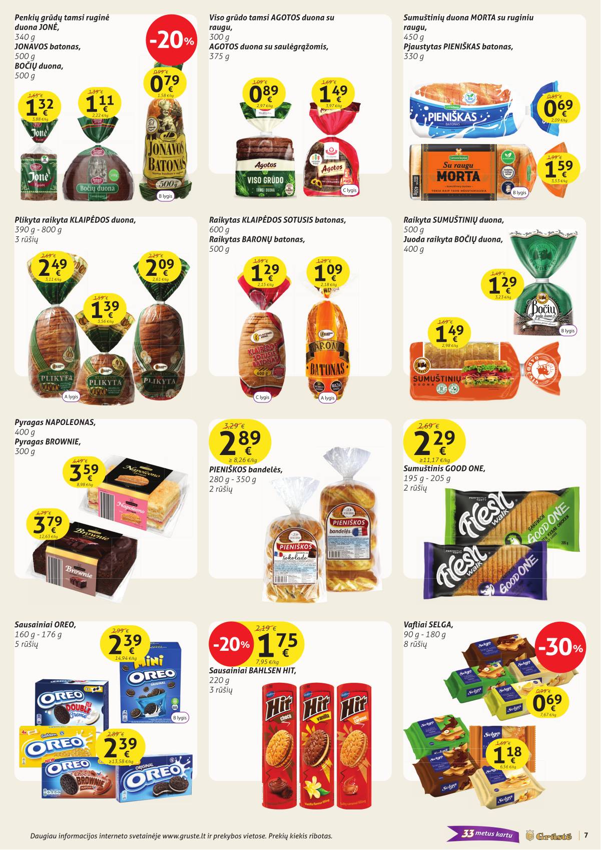 Grūstė - Grūstė akcijų leidinys Nr. 28 | 2025-10-21-2025-11-01 7 puslapis