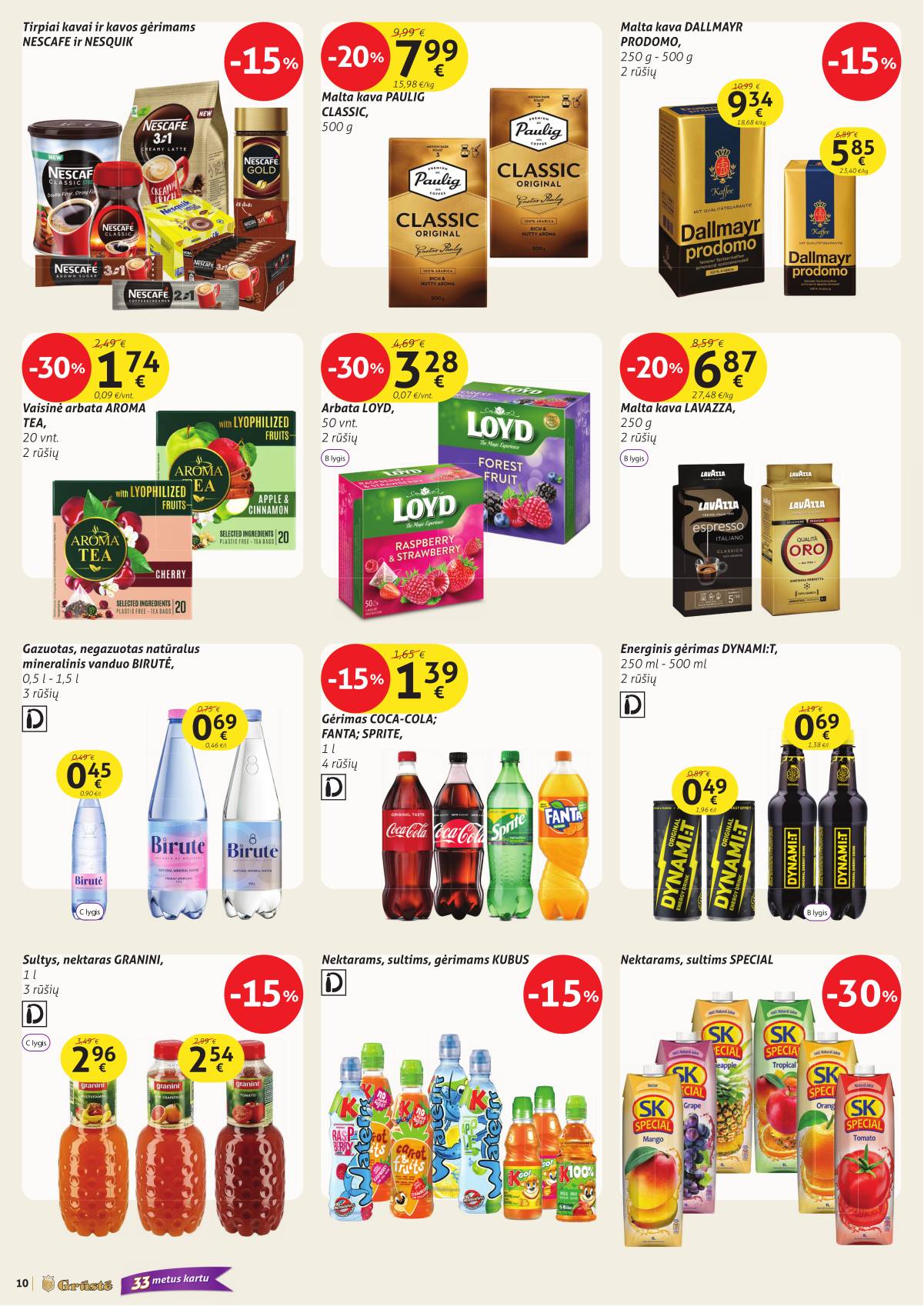 Grūstė - Grūstė akcijų Leidinys Nr. 29 | 2025-11-02 - 2025-11-10 10 puslapis