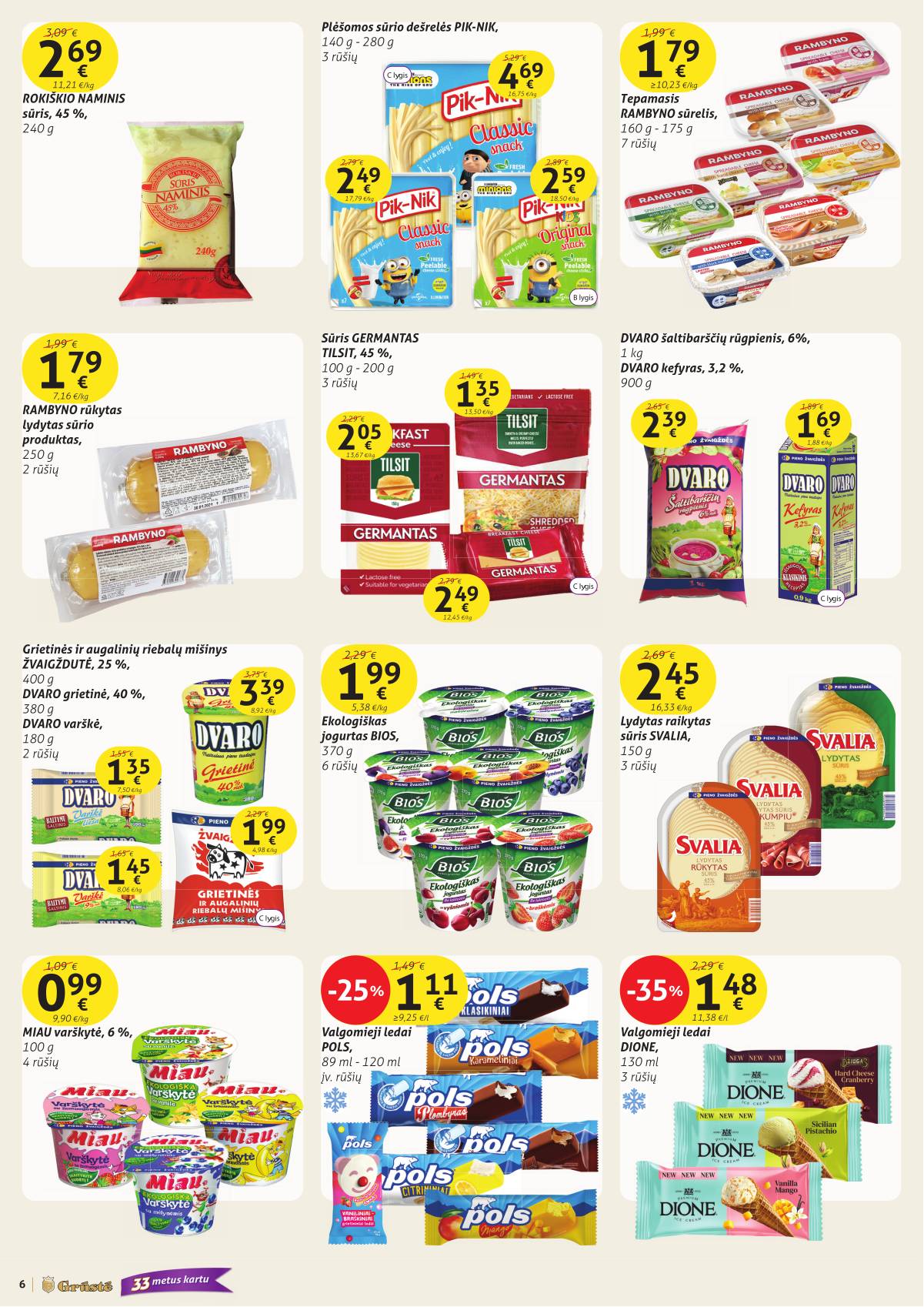 Grūstė - Grūstė akcijų Leidinys Nr. 29 | 2025-11-02 - 2025-11-10 6 puslapis