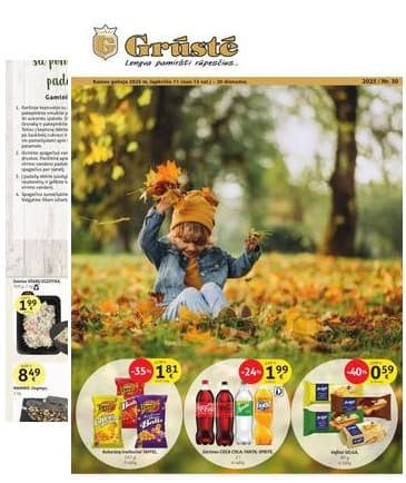 Grūstė - Grūste Akcijų leidinys Nr.30 | 2025-11-11 - 2025-11-20 2025-11-11 – 2025-11-20