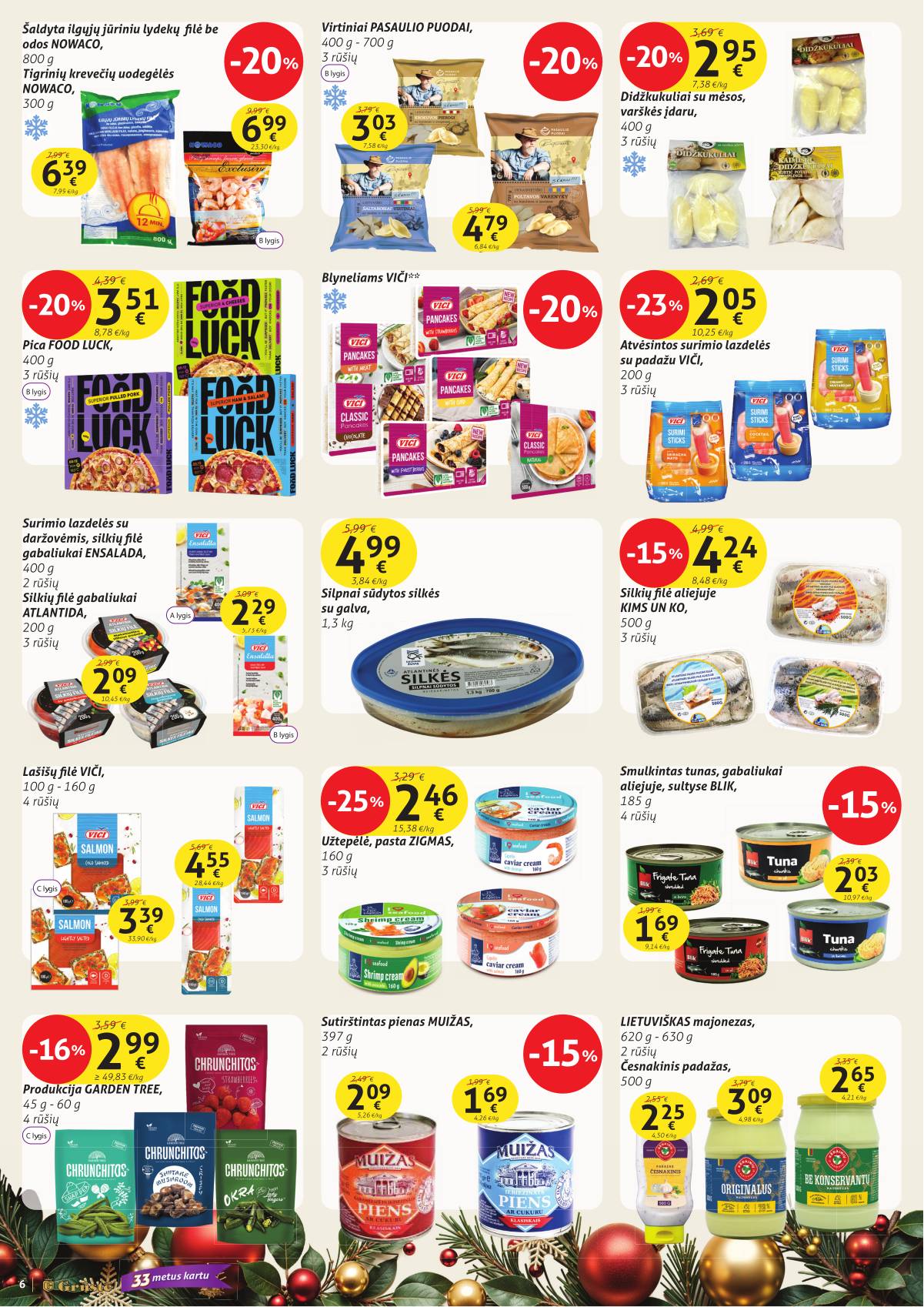 Grūstė - Grūstė akcijų leidinys Nr.34 | 2025-12-21 - 2026-01-01 6 puslapis