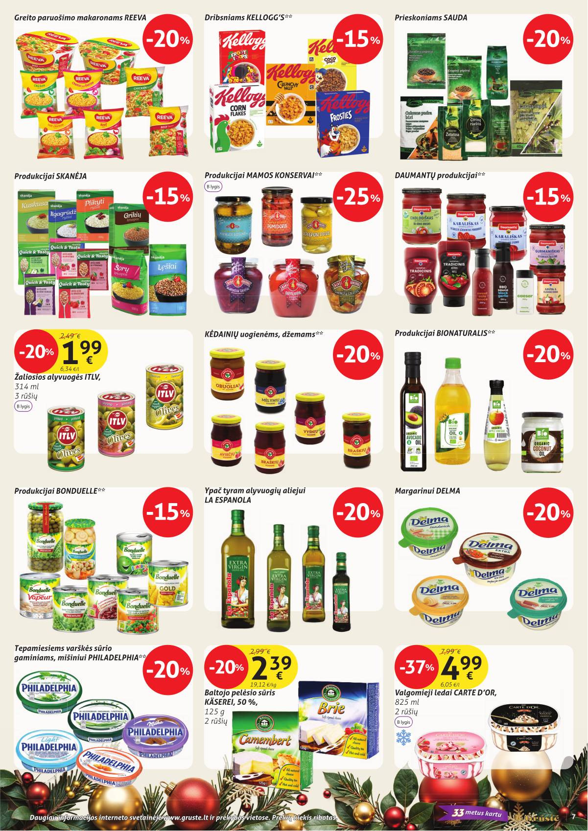 Grūstė - Grūstė akcijų leidinys Nr.34 | 2025-12-21 - 2026-01-01 7 puslapis