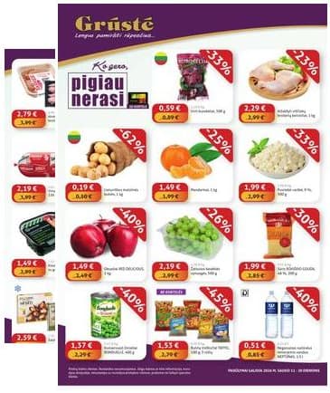 Grūstė - Grūstė akcijų leidinys Nr.2 2026-01-11 - 2026-01-20 2026-01-11 – 2026-01-20