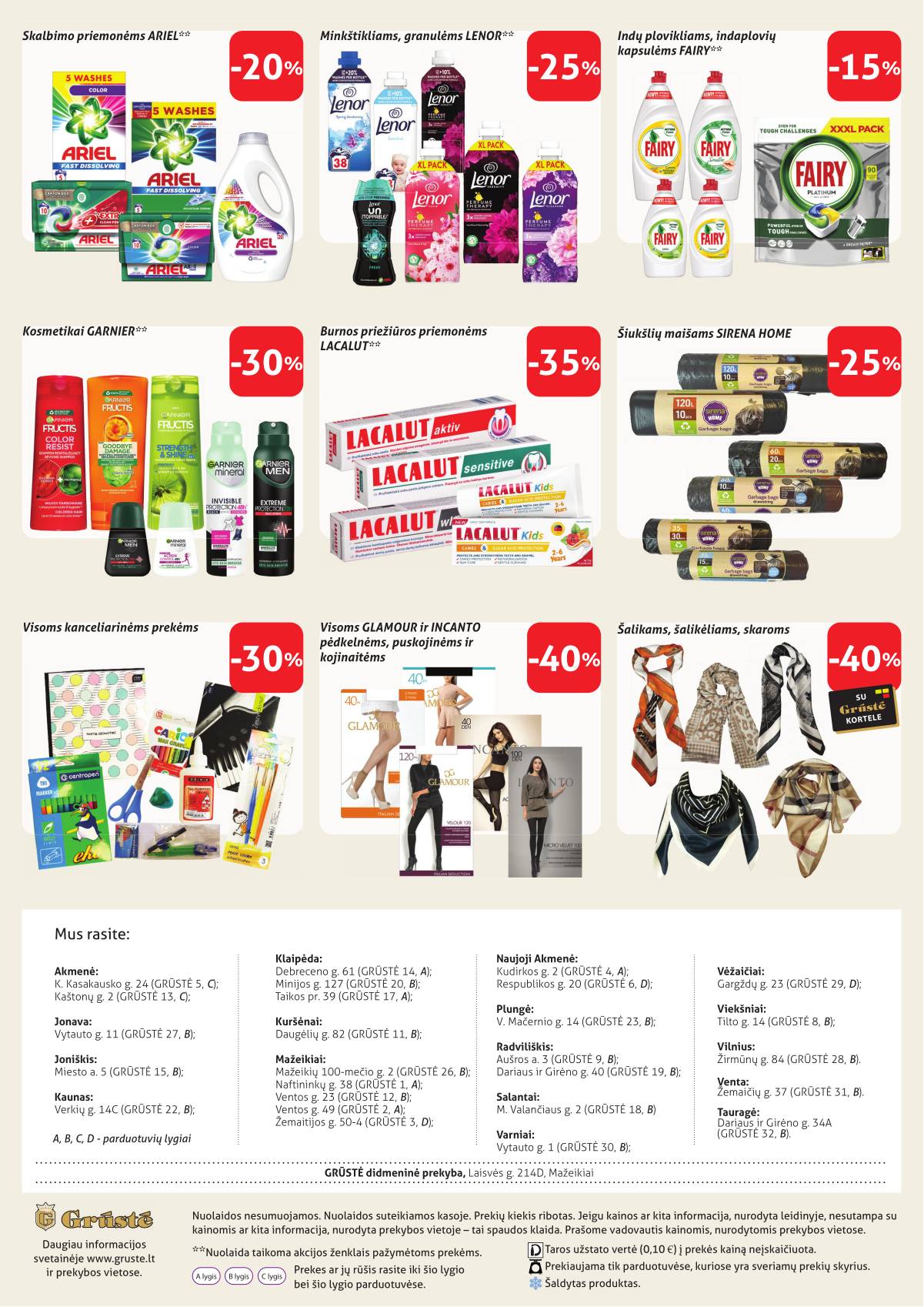 Grūstė - Grūstė akcijų leidinys Nr.2 2026.01.11 - 2026.01.20 10 puslapis