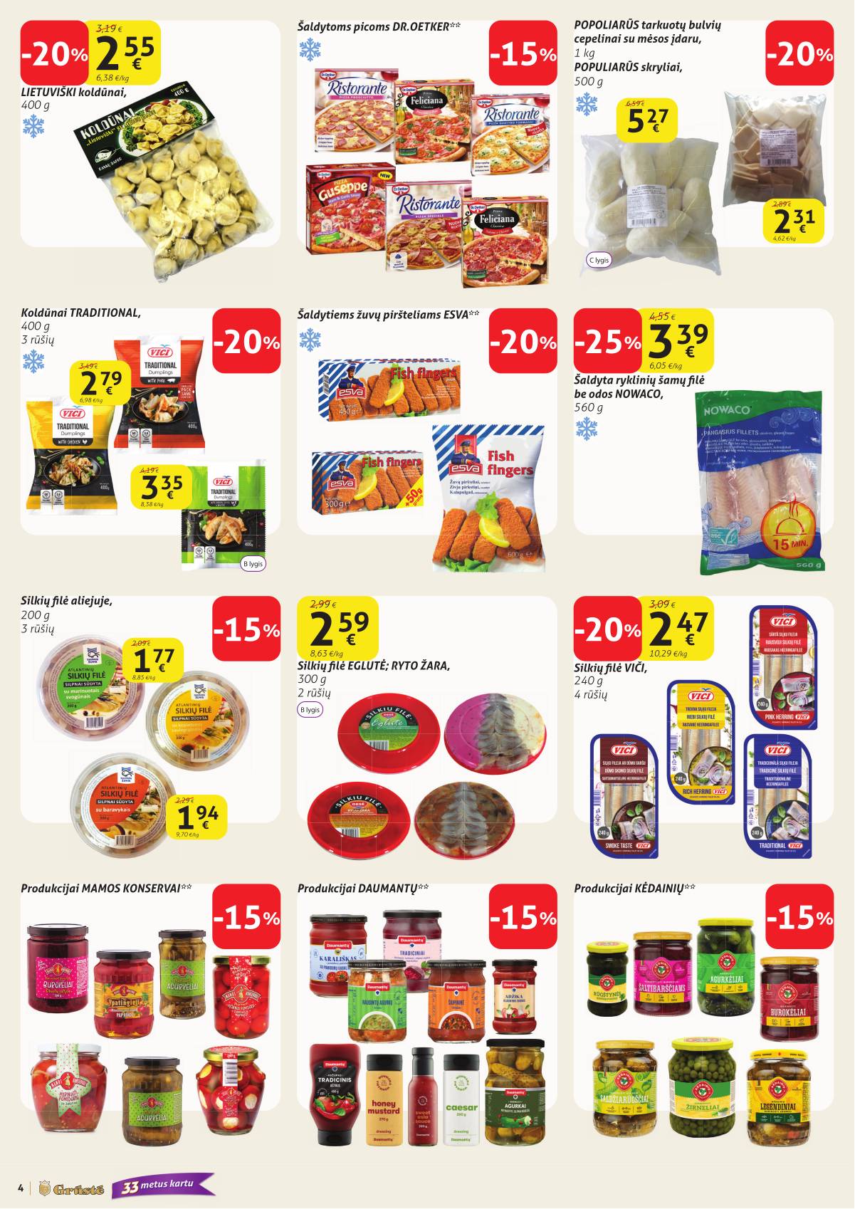 Grūstė - Grūstė akcijų leidinys Nr.2 2026.01.11 - 2026.01.20 4 puslapis